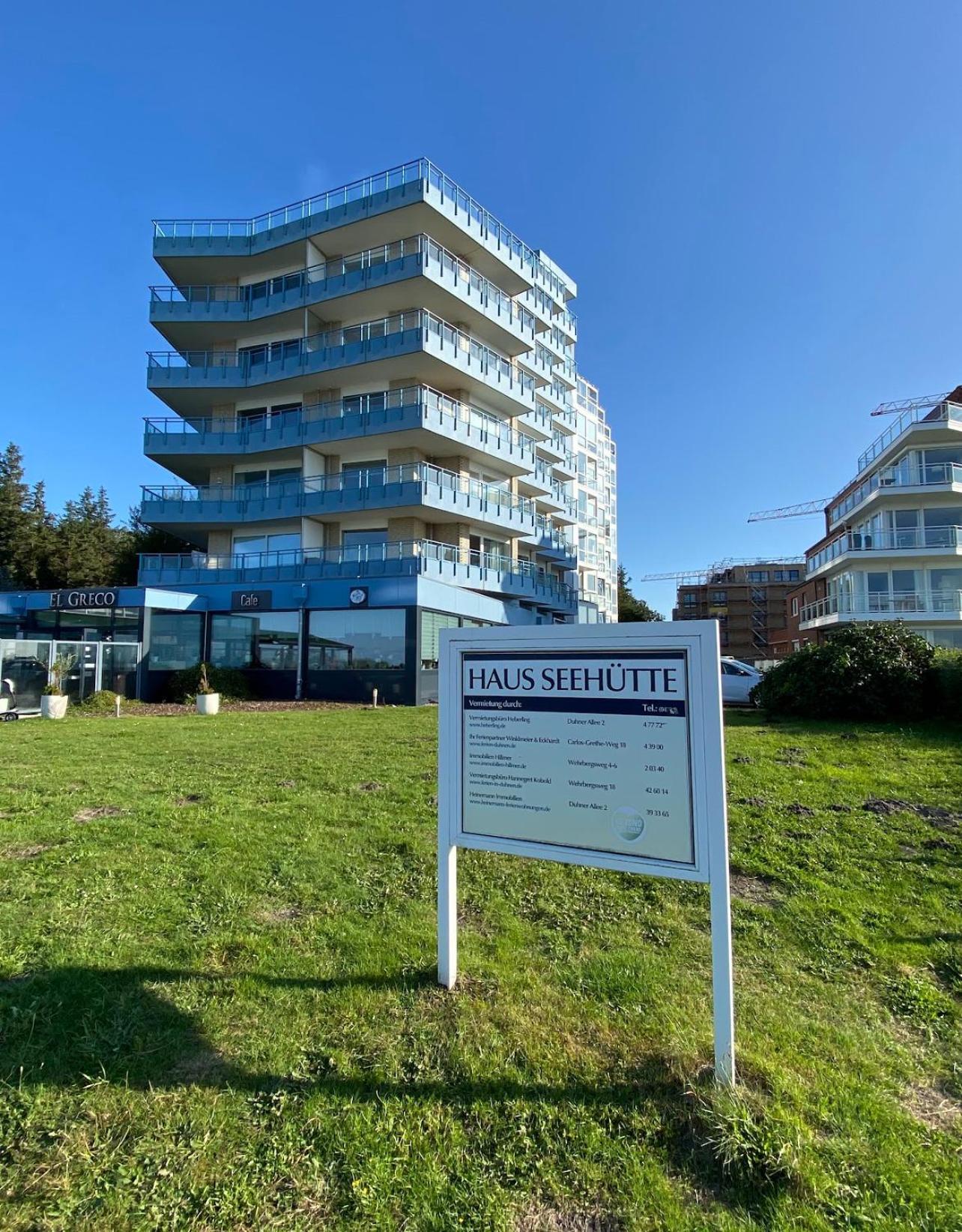 Traumhafte Ferienwohnung - Direkter Meerblick - 50M Zum Strand In Cuxhaven Duhnen In 1A Lage Im Haus Seehuette Kültér fotó